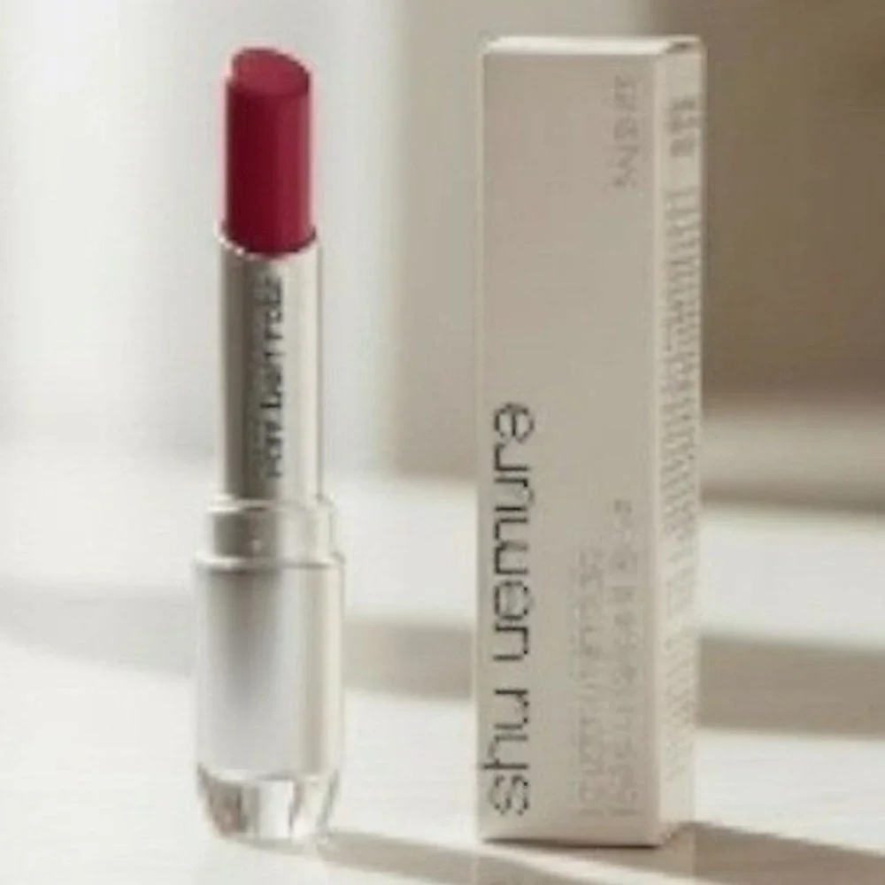 Shu Uemura Rouge Unlimited‎ Lipstick PK 347 Matte Deep Berry DISCONTINUED RARE